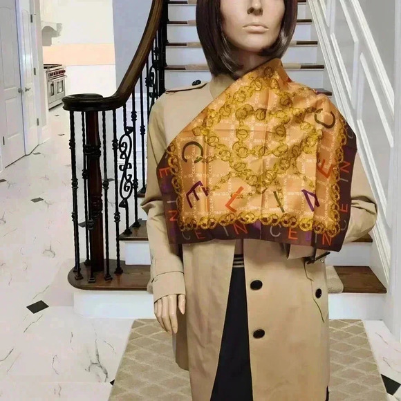 Price is FIRM* Celine Pocket  Square Neckerchief - Picture 10 of 10